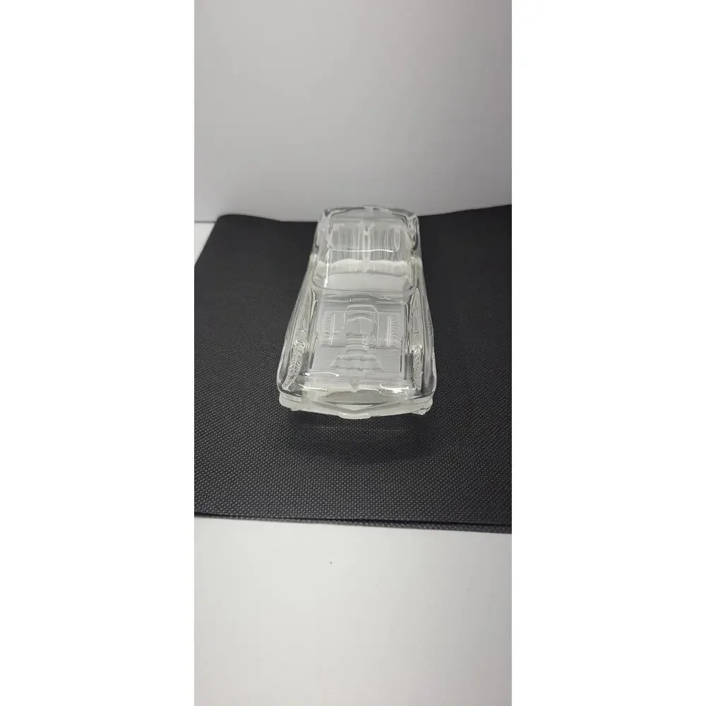 “Hofbauer Crystal West Germany Corvette Style Glass Car Figurine Vintage”